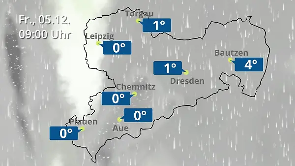 Sachsen: Wie wird das Wetter?