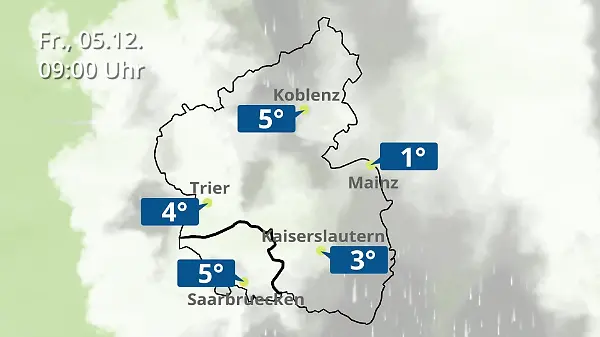 Rheinland-Pfalz, Saarland: Wie wird das Wetter?