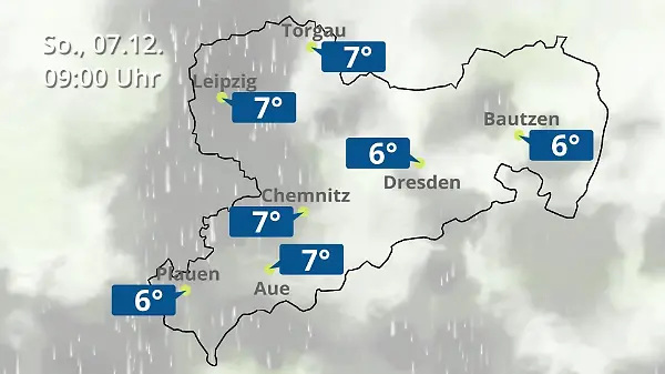 Sachsen: Wie wird das Wetter?