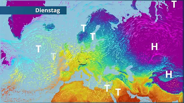 Milde Luft dominiert weiterhin das Geschehen