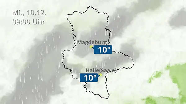 Sachsen-Anhalt: Wie wird das Wetter?
