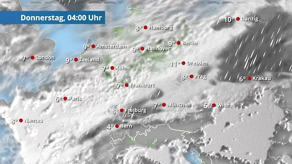 Prognose vom 10. Dezember