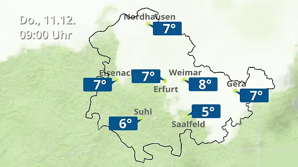 Thüringen: Wie wird das Wetter?