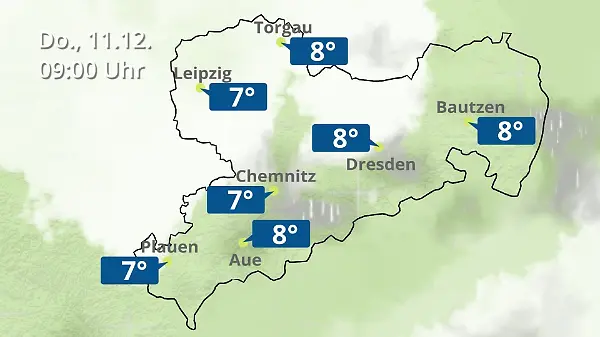 Sachsen: Wie wird das Wetter?