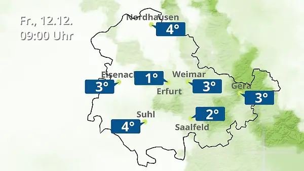 Thüringen: Wie wird das Wetter?