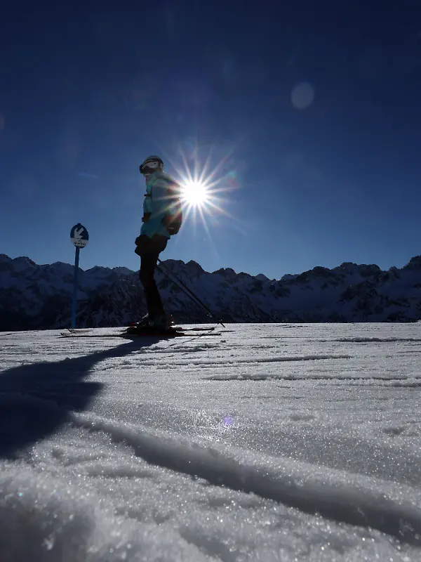 Skiwetter in den Allgäuer Alpen