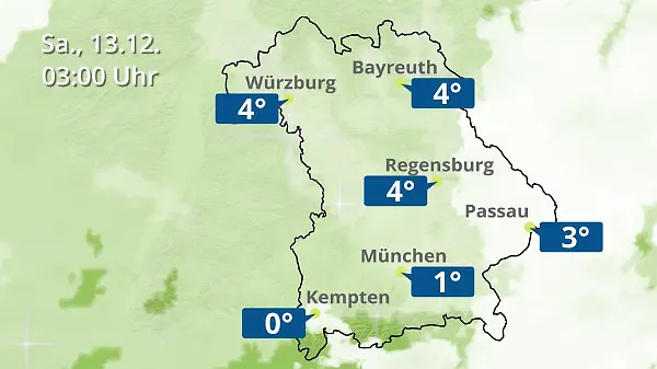 Bayern: Wie wird das Wetter?