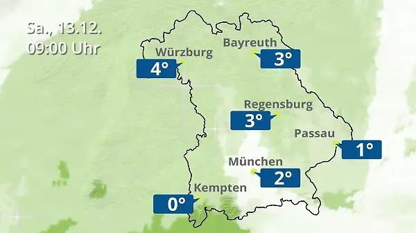 Bayern: Wie wird das Wetter?