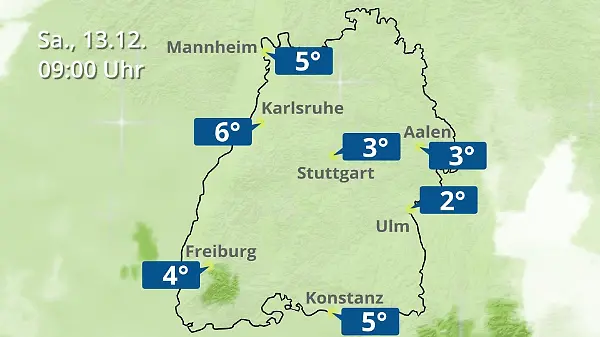 Baden-Württemberg: Wie wird das Wetter?