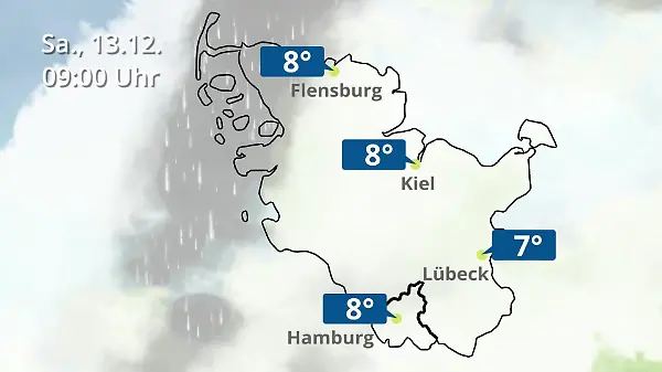 Hamburg, Schleswig-Holstein: Wie wird das Wetter?