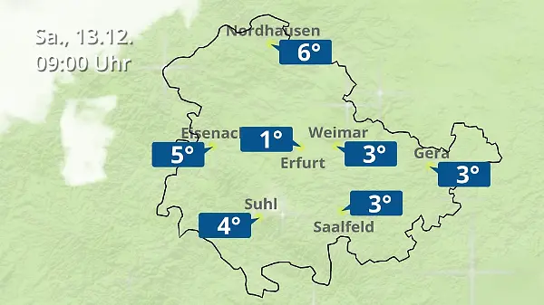 Thüringen: Wie wird das Wetter?