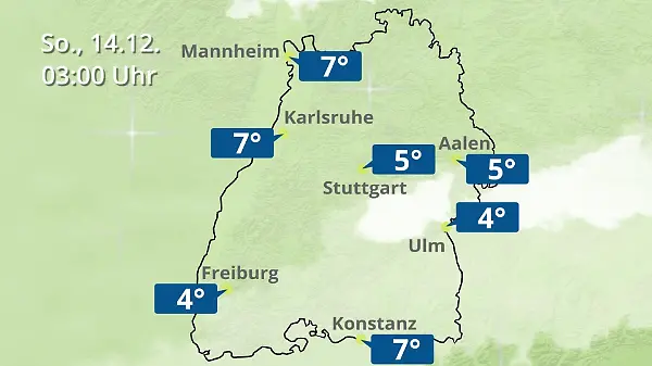 Baden-Württemberg: Wie wird das Wetter?