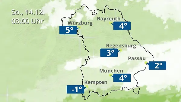 Bayern: Wie wird das Wetter?