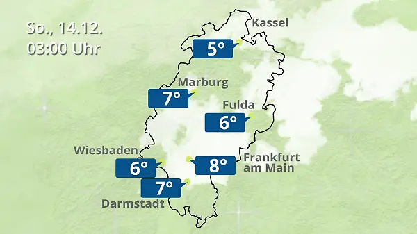 Hessen: Wie wird das Wetter?