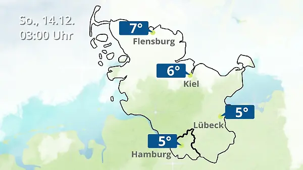 Hamburg, Schleswig-Holstein: Wie wird das Wetter?