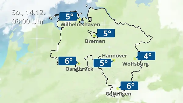 Bremen und Niedersachsen: Wie wird das Wetter?