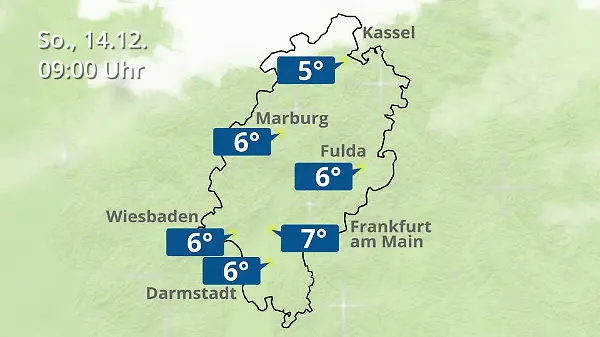 Hessen: Wie wird das Wetter?