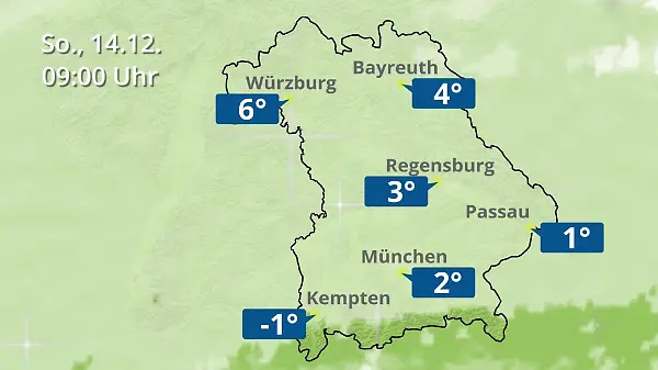 Bayern: Wie wird das Wetter?