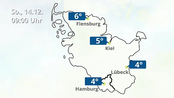 Hamburg, Schleswig-Holstein: Wie wird das Wetter?