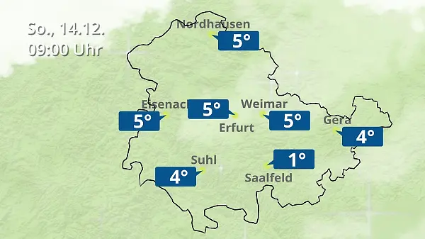 Thüringen: Wie wird das Wetter?
