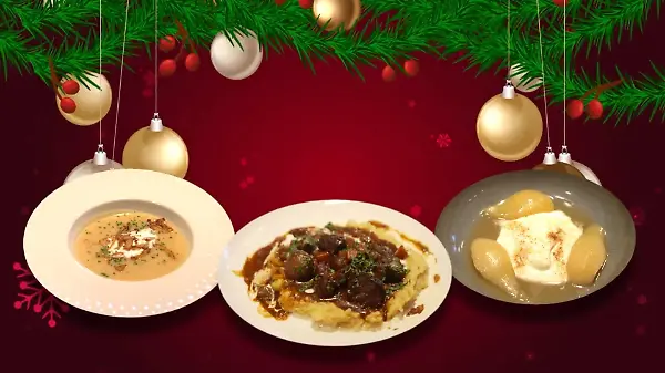 Ein Weihnachtsmenü vom Sternekoch für unter sechs Euro