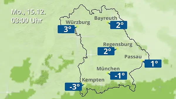 Bayern: Wie wird das Wetter?
