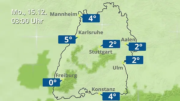 Baden-Württemberg: Wie wird das Wetter?