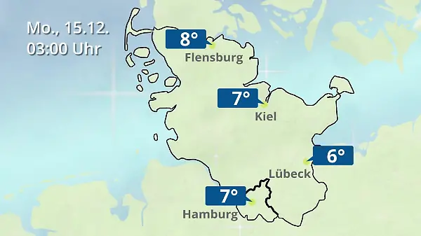 Hamburg, Schleswig-Holstein: Wie wird das Wetter?