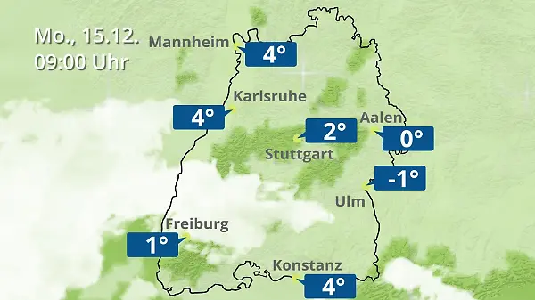 Baden-Württemberg: Wie wird das Wetter?