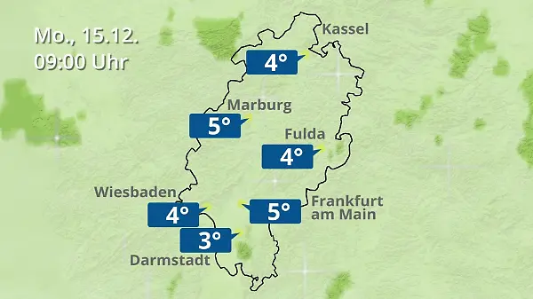 Hessen: Wie wird das Wetter?