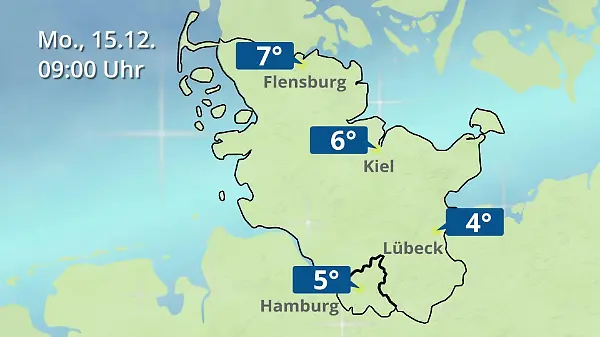 Hamburg, Schleswig-Holstein: Wie wird das Wetter?
