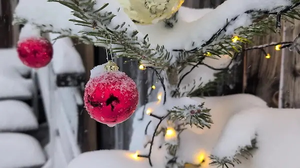 Die Wahrscheinlichkeit für weiße Weihnachten sinkt drastisch