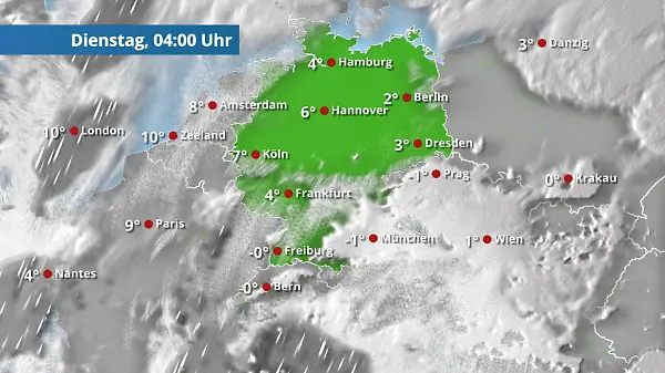 Regen? Nee, aber Nebel!