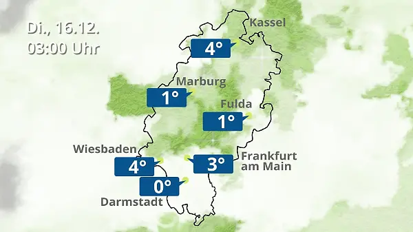 Hessen: Wie wird das Wetter?