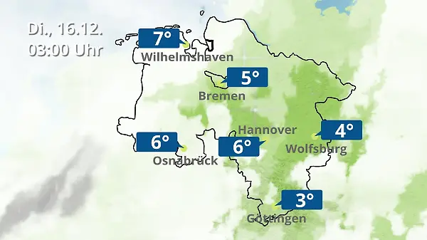 Bremen und Niedersachsen: Wie wird das Wetter?