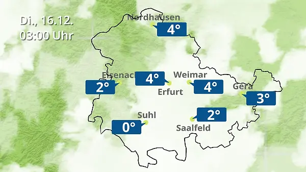 Thüringen: Wie wird das Wetter?