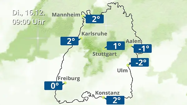 Baden-Württemberg: Wie wird das Wetter?