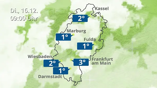 Hessen: Wie wird das Wetter?