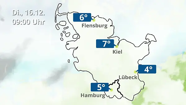 Hamburg, Schleswig-Holstein: Wie wird das Wetter?