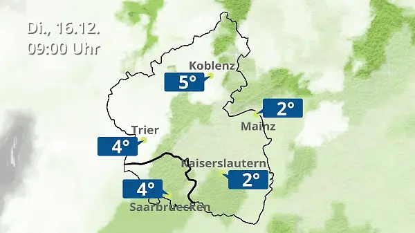 Rheinland-Pfalz, Saarland: Wie wird das Wetter?