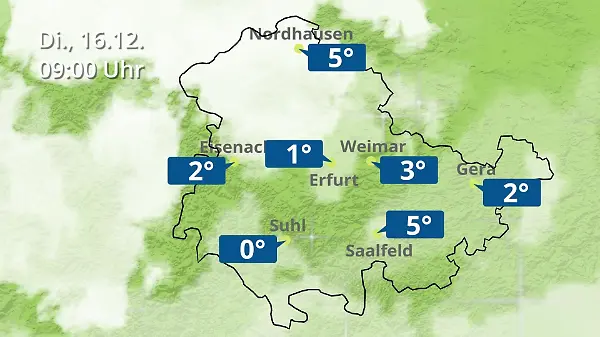 Thüringen: Wie wird das Wetter?