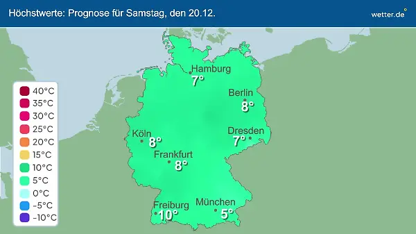 Im Video: Temperatur-Vorhersage