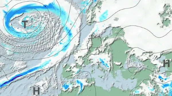 Die Wetterlage der kommenden 5 Tage