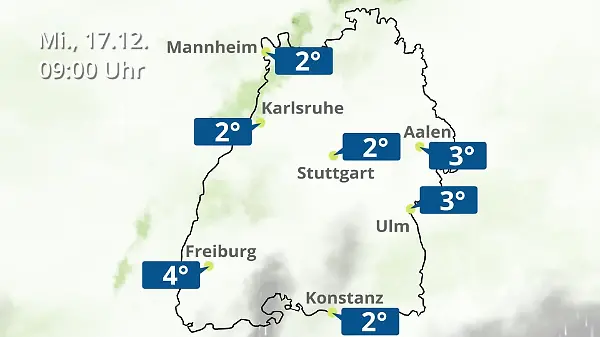Baden-Württemberg: Wie wird das Wetter?