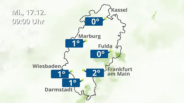 Hessen: Wie wird das Wetter?