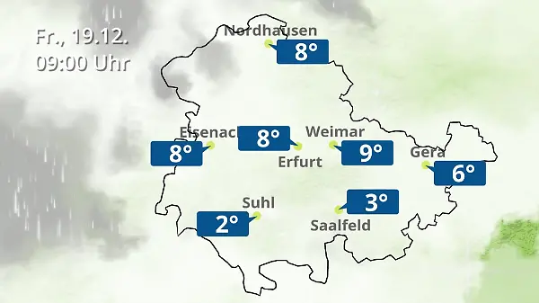 Thüringen: Wie wird das Wetter?