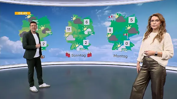 Aktuelle 3-Tage-Vorhersage