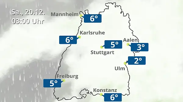 Baden-Württemberg: Wie wird das Wetter?