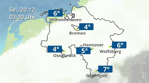 Bremen und Niedersachsen: Wie wird das Wetter?