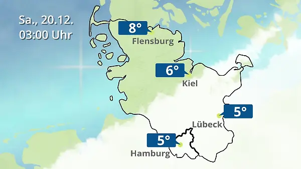 Hamburg, Schleswig-Holstein: Wie wird das Wetter?